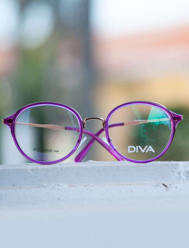 Óculos de Grau exclusivo da marca DIVA